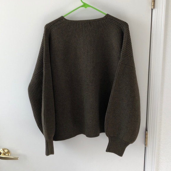 NWT Madewell  Thornton Balloon Sleeve Sweater size XXL - Picture 5 of 9